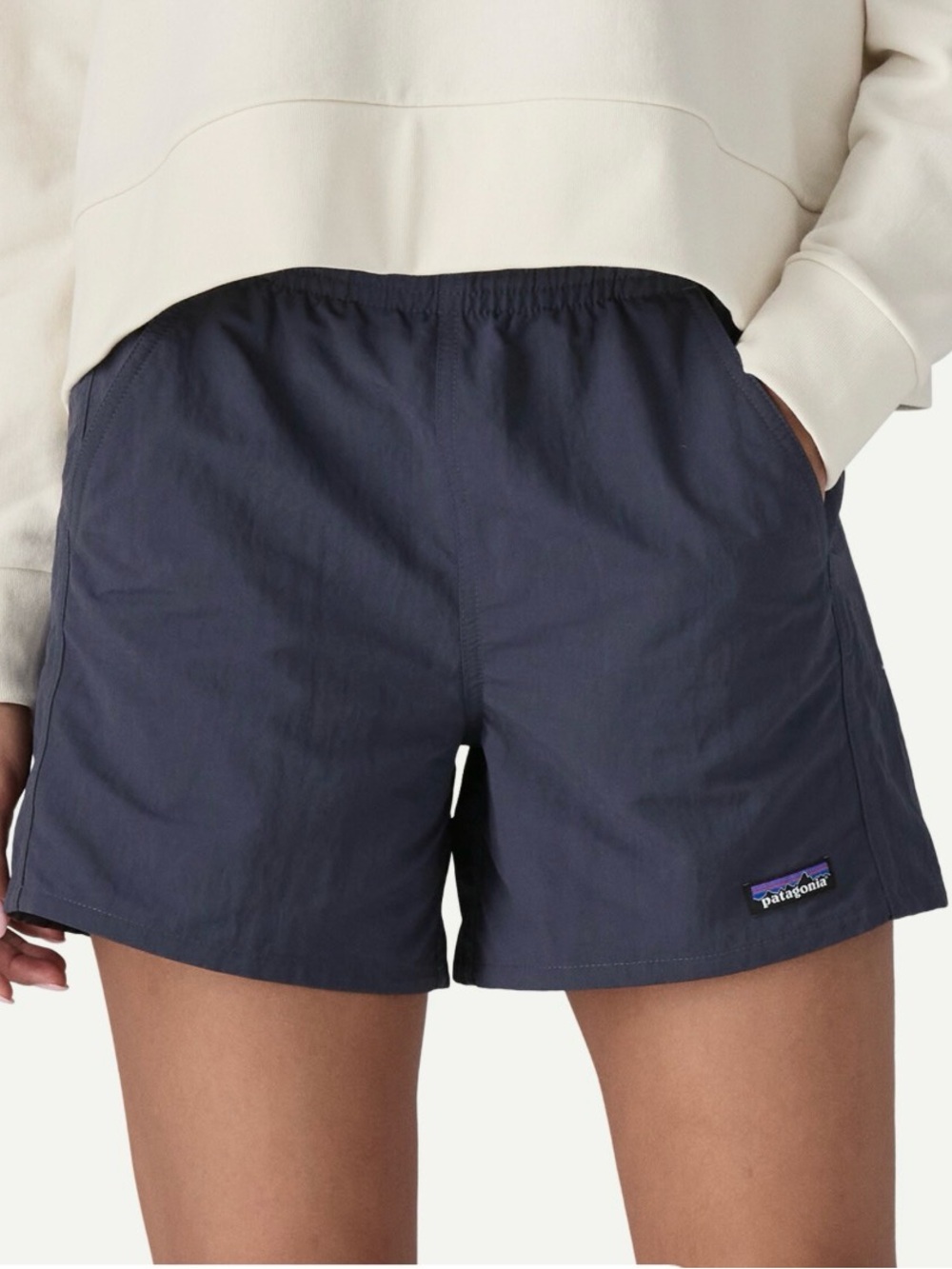 Patagonia Faded Navy Vintage Baggies Women’s Shorts